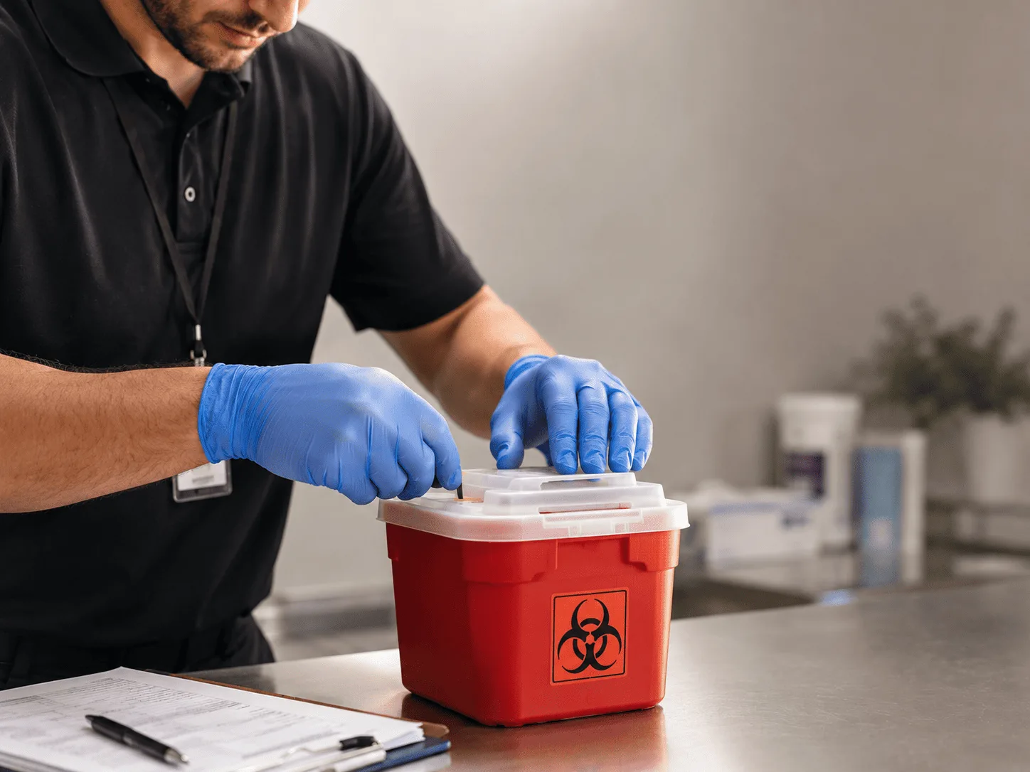 Why choose Sharps Waste Disposal in Hathaway, MT